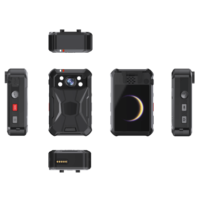 [DS-MCW409/64G/GLE(C)] Body Camera Portátil / Grabación a 2K / Pantalla 2.4" LCD / IP68 / H.265 / 32 GB de Almacenamiento / GPS / WIFI / 3G y 4G / Fotos de Hasta 40 Megapixel / Micrófono Integrado
